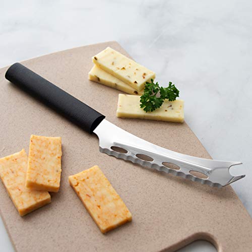 RADA Cutlery Cheese Knife, Made in USA, Black Handle - Image 5