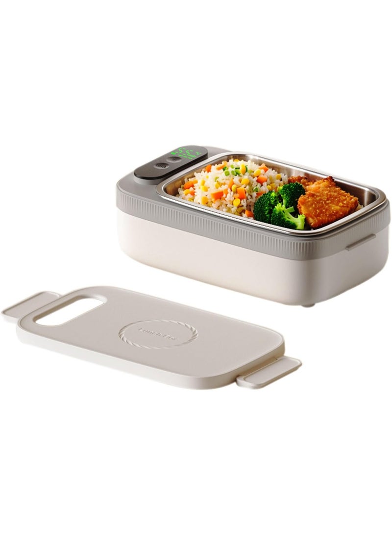 epicarma Cordless Electric Lunch Box 14000mAh Rechargeable Self-Heating Food Warmer 1L Portable Heated Lunch Box for Adults with Insulated Carry Bag, Auto Food Heater for Office, Work, Car, Travel, Picnic & Outdoor Use - Image 1