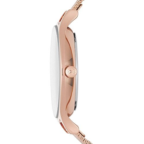 Skagen Women's Anita Lille Three-Hand Rose Gold Stainless Steel Mesh Band Watch (Model: SKW2151) - Image 3
