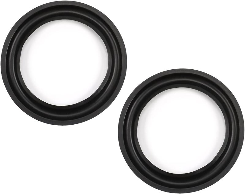 Fielect 12 Inch Speaker Rubber Edge Surround Rings Replacement Parts for Speaker Repair - 2pcs - Image 1