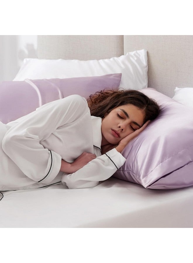Go well Satin Bonnet for Curly Hair with Free Silk Satin Pillow Covers and Scrunchies | Silk Bonnet for Hair|Best Gift Combo of Pack of 2 Satin Pillowcases with 3 Silk Scrunchies HairCap (purple) - Image 5