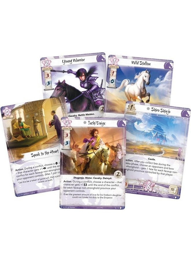 Fantasy Flight Games Legend Of The Five Rings: The Card Game Warriors Of The Wind Clan Pack Tactical Strategy Game For Adults And Teens Ages 14+ 2 Players Avg. Playtime 4590 Minutes Made  - Image 3