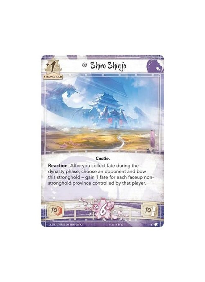 Fantasy Flight Games Legend Of The Five Rings: The Card Game Warriors Of The Wind Clan Pack Tactical Strategy Game For Adults And Teens Ages 14+ 2 Players Avg. Playtime 4590 Minutes Made  - Image 5