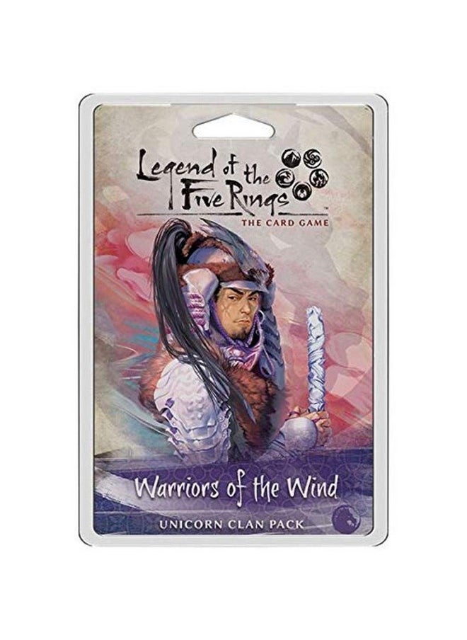 Fantasy Flight Games Legend Of The Five Rings: The Card Game Warriors Of The Wind Clan Pack Tactical Strategy Game For Adults And Teens Ages 14+ 2 Players Avg. Playtime 4590 Minutes Made  - Image 1
