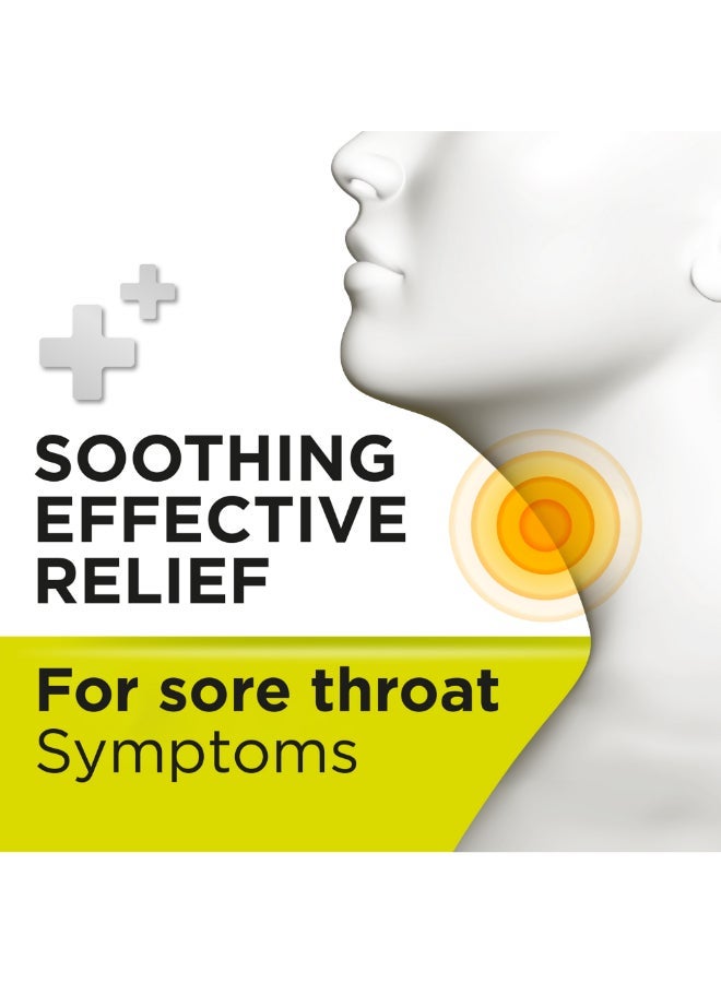 Strepsils Lemon Sugar Free Dual Anti-Bacterial Action Soothing Effective Relief From Sore Throats 16 Lozenges - Image 3