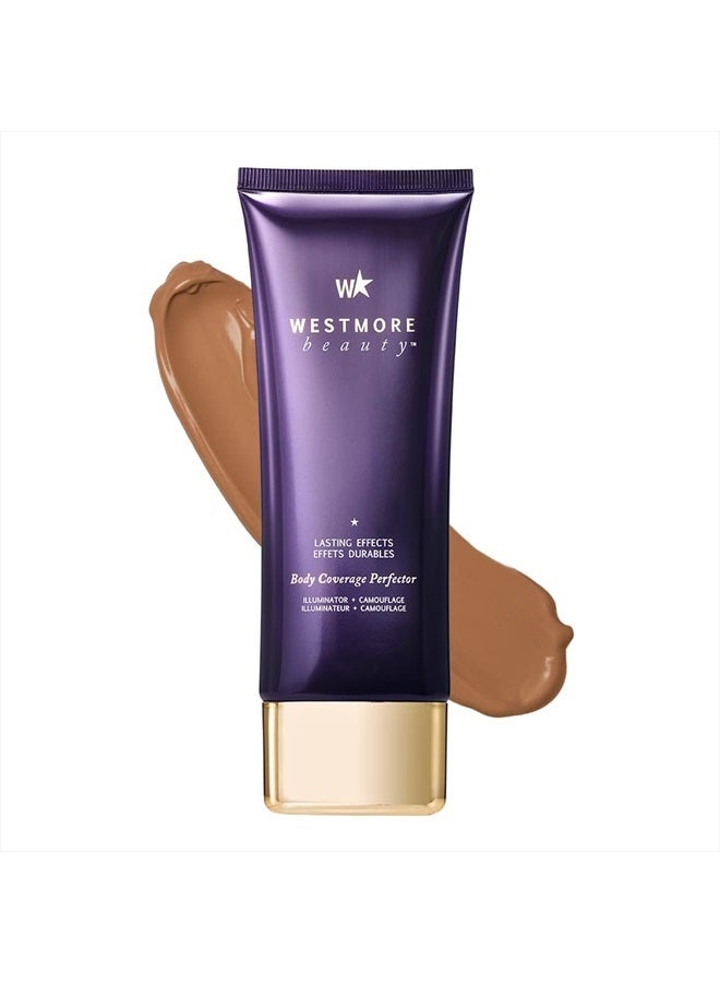 Westmore Beauty Body Coverage Perfector 3.5 Oz/ 100ml (Bronze Radiance) - مكياج مقاوم للماء للساقين والجسم لتغطية الوشم والمزيد - أفضل مكياج لتغطية الوشم على الساق - Image 2