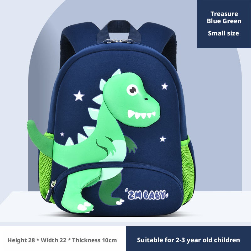 Cartoon Backpack for Kids, Lightweight and Cute, Neoprene, Mini Double-Shoulder Bag for Kindergarten - Image 5