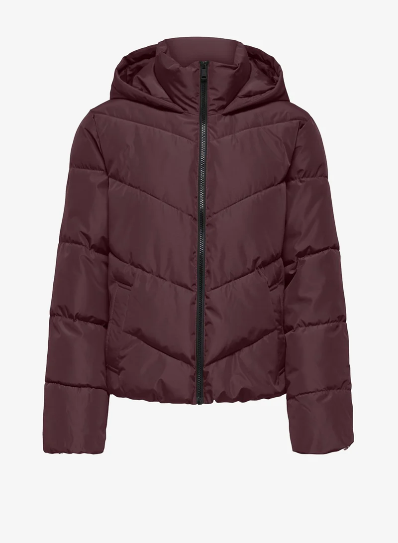 Casual Hooded Puffer Jacket