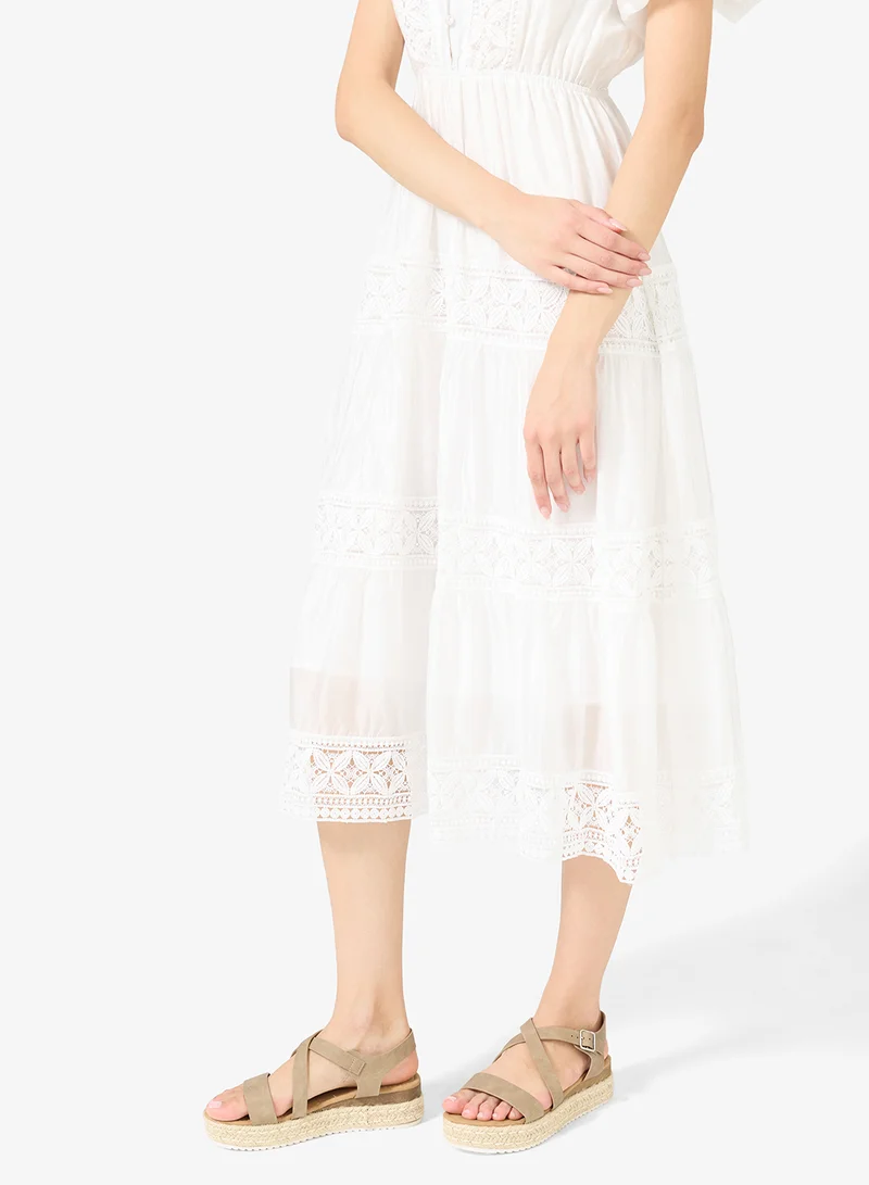 Savannah Collection  Low Wedged Flatform Sandal for Women | Best Price UAE