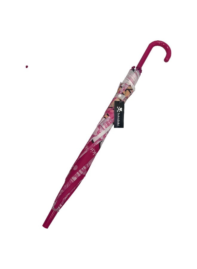 Tokidoki Official Pink Umbrella – Kawaii Donutella & Friends Print – for Kids & Adults - Image 2