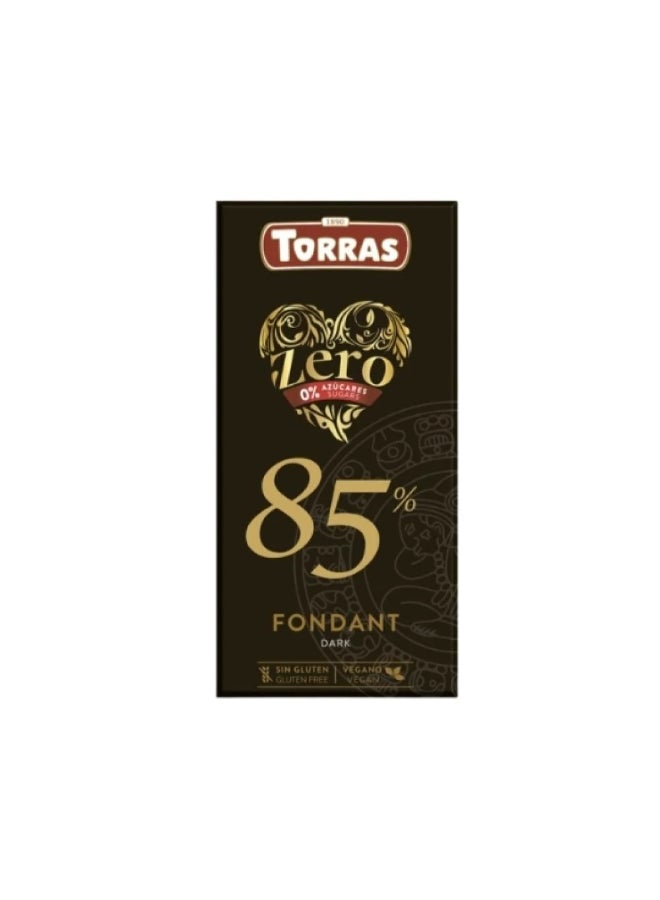 Torras Zero Sugar Free Dark Chocolate 85% - 100g
