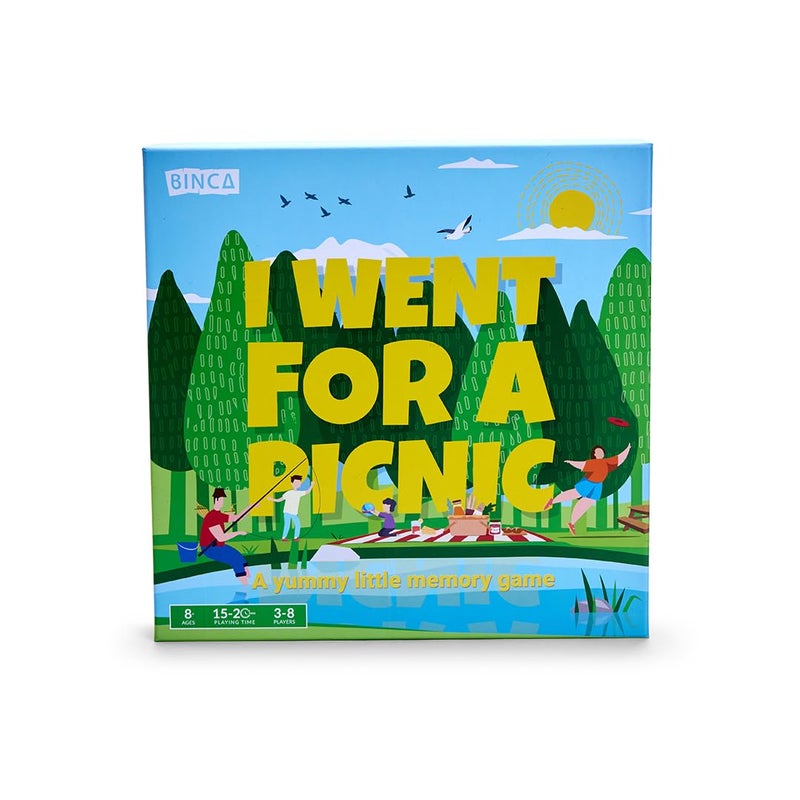 BINCA Card Game I Went for a Picnic Fun Memory Game for Kids Ages 6 and Up Cognitive Concentration Building Easter Basket Stuffers Gifts for Boys Girls 24 Players - Image 2