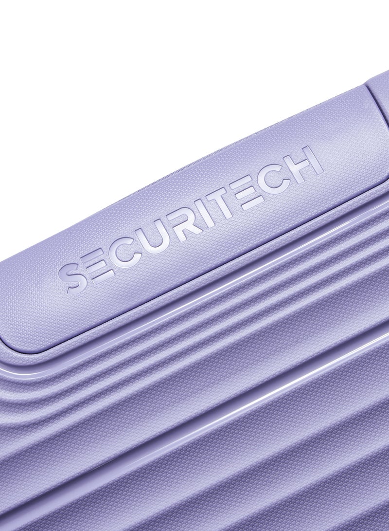 DELSEY Securitech Dune By Delsey Expendable Double wheel trolley luggage bag 82cm Lavender Large - Image 5