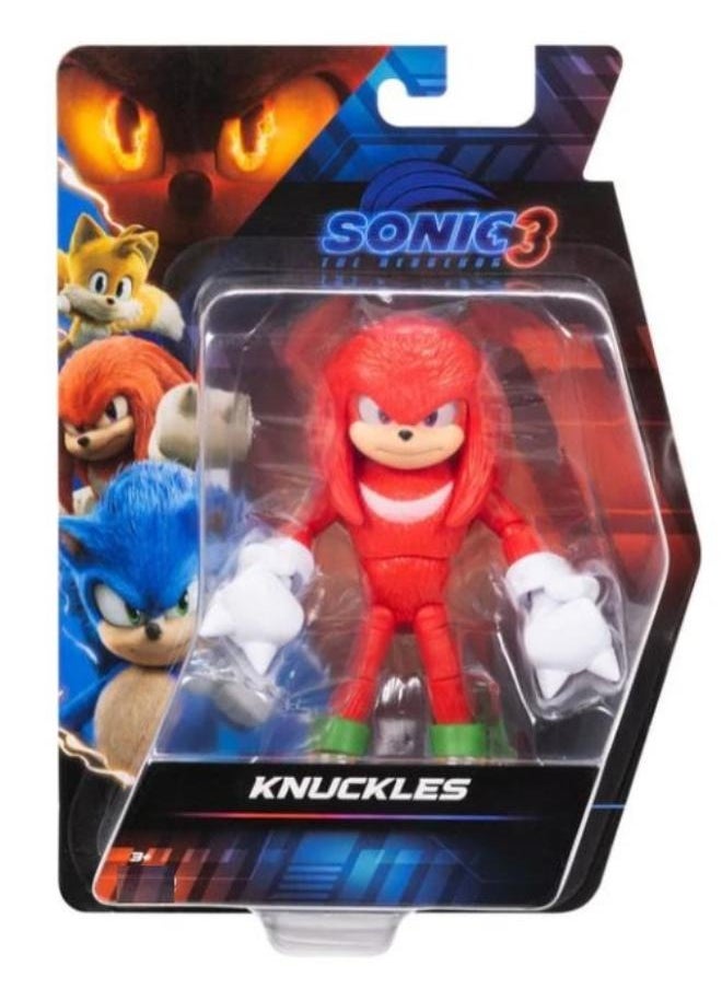 SONIC - Sonic The Hedgehog 3 Movie Figure 10CM - 1 Piece Only, Assorted/Character May Vary - Image 1