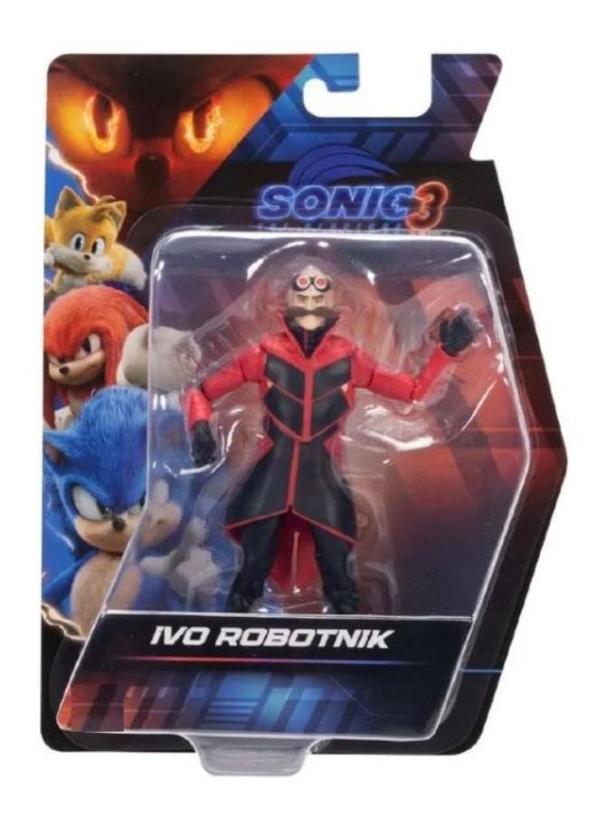 SONIC - Sonic The Hedgehog 3 Movie Figure 10CM - 1 Piece Only, Assorted/Character May Vary - Image 1