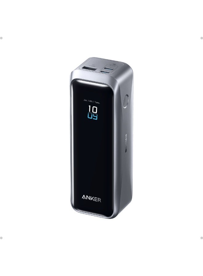 Anker Prime Power Bank, 20,100mAh 3-Port Portable Charger with 220W Output, Two-Way Charging, Flight-Approved, App Control, For MacBook, iPhone 17/16/15 Series, and More, Charging Base Not Included & Nano 100W MacBook Charger, USB-C Charger For MacBook, iPad, iPhone Series, Galaxy, And All USB C Devices, 6 ft C Cable Included - Bundle - Image 2