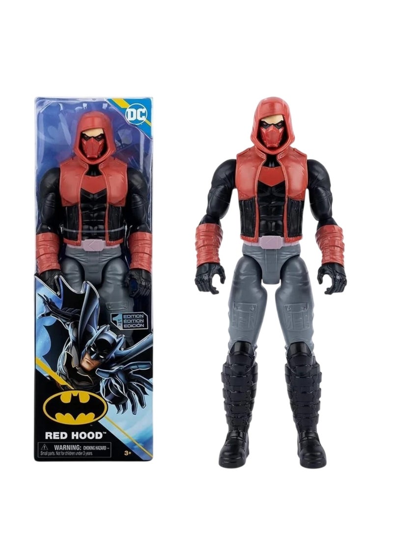 DC Comics 12-inch Red Hood Action Figure, Kids Toys for Boys and Girls Ages 3 and Up - Image 1