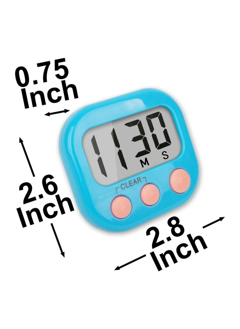 NIBEMINENT - Digital Timer, SYOSI Classroom Timers for Teachers Kids Large Magnetic Timer 2 Pack - Image 1