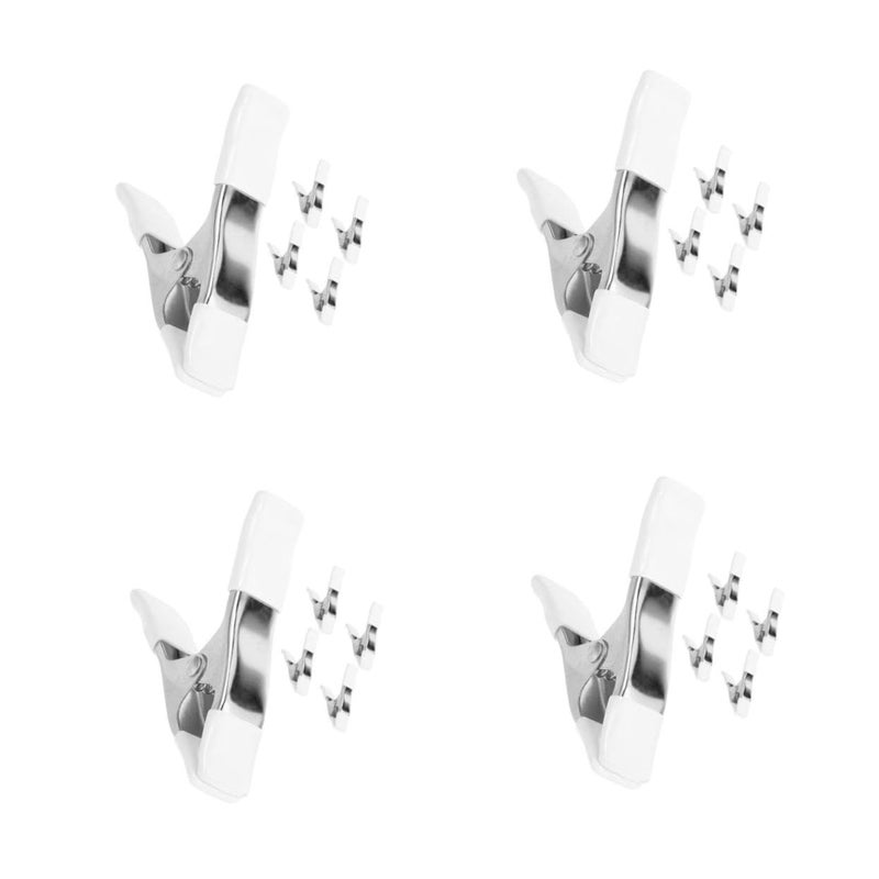 2 Pack Heavy Duty Spring Clamps for Photography Backdrops Studio Background Clips with Ergonomic Grip - Image 2