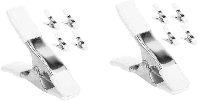 2 Pack Heavy Duty Spring Clamps for Photography Backdrops Studio Background Clips with Ergonomic Grip - Image 1