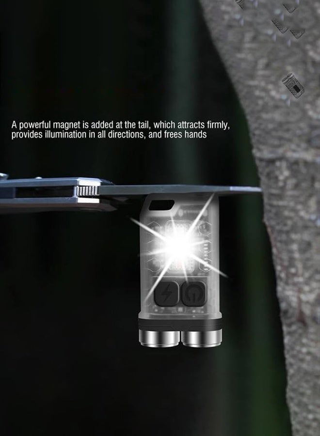 Keychain Flashlight 180 Rotating Portable Flat Pocket Flashlight 1000 Lumens Mini Flashlight for Outdoor Camping Emergency - Image 4