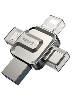 يسيدو محرك فلاش USB 4 في 1، 256، لايتنينج، ميركو USB، نوع C  - Image 1