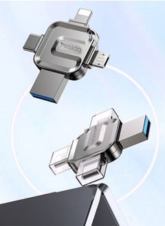 يسيدو محرك فلاش USB 4 في 1، 256، لايتنينج، ميركو USB، نوع C  - Image 2