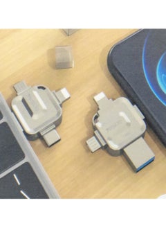 يسيدو محرك فلاش USB 4 في 1، 256، لايتنينج، ميركو USB، نوع C  - Image 5
