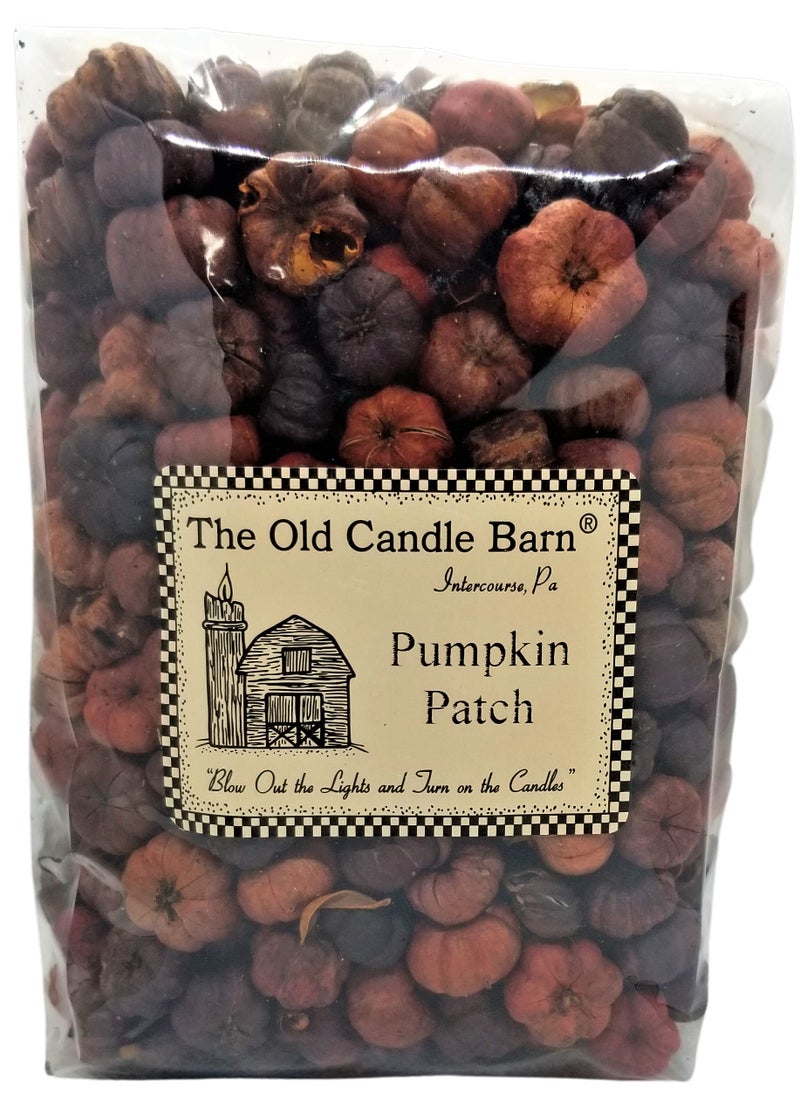 Old Candle Barn Pumpkin Patch 4 Cup Bag  Putka Pods Mini Pumpkins with Mini Cinnamon Sticks  Potpourri or Decoration  Made in The USA