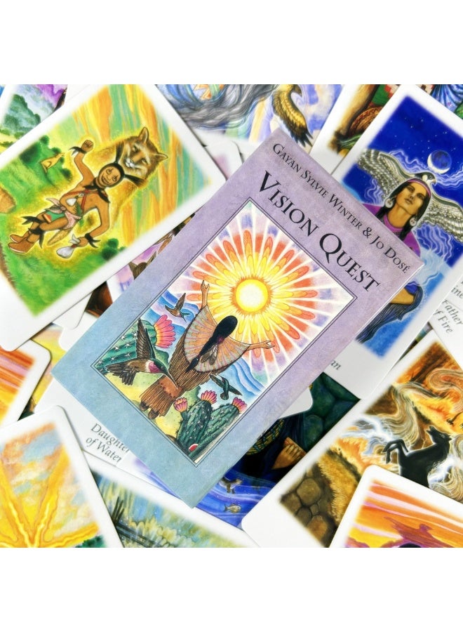 NIBEMINENT Vision Exploration Tarot Card Board Game Set - Fortune Divination Oracle Cards - Divination Edition for Family Games - Special Edition for Party Activities  - Image 3