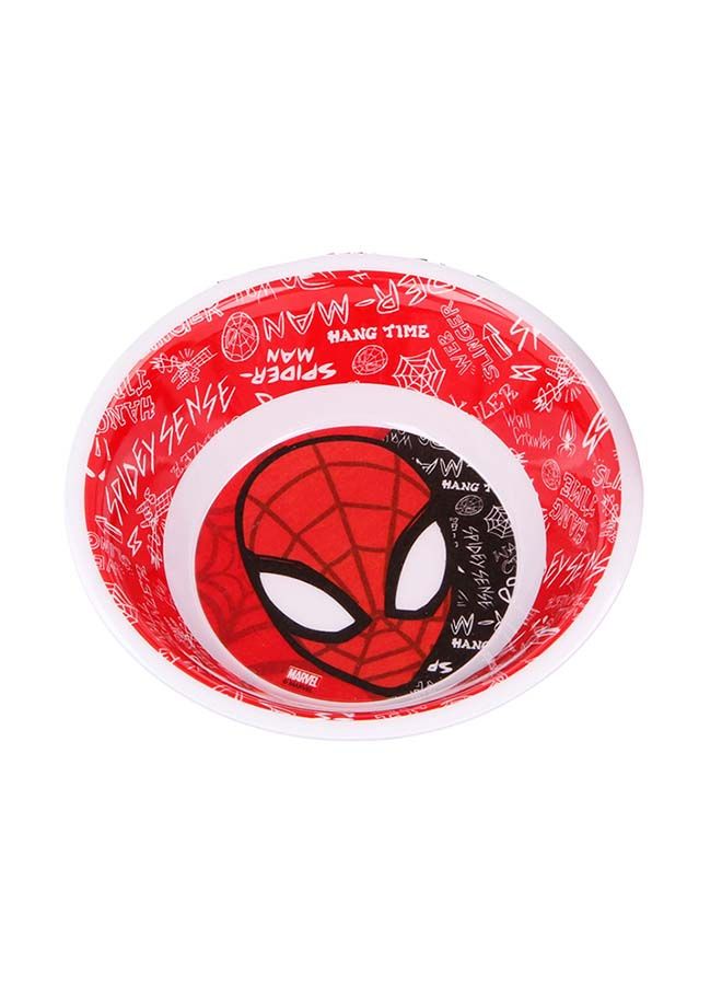 STOR 3-Piece Spiderman Urban Web Melamine Kids Dinner Set - Image 2