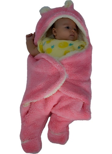 Canestar Multi-Purpose Baby Blanket Outer Swaddle Pink 