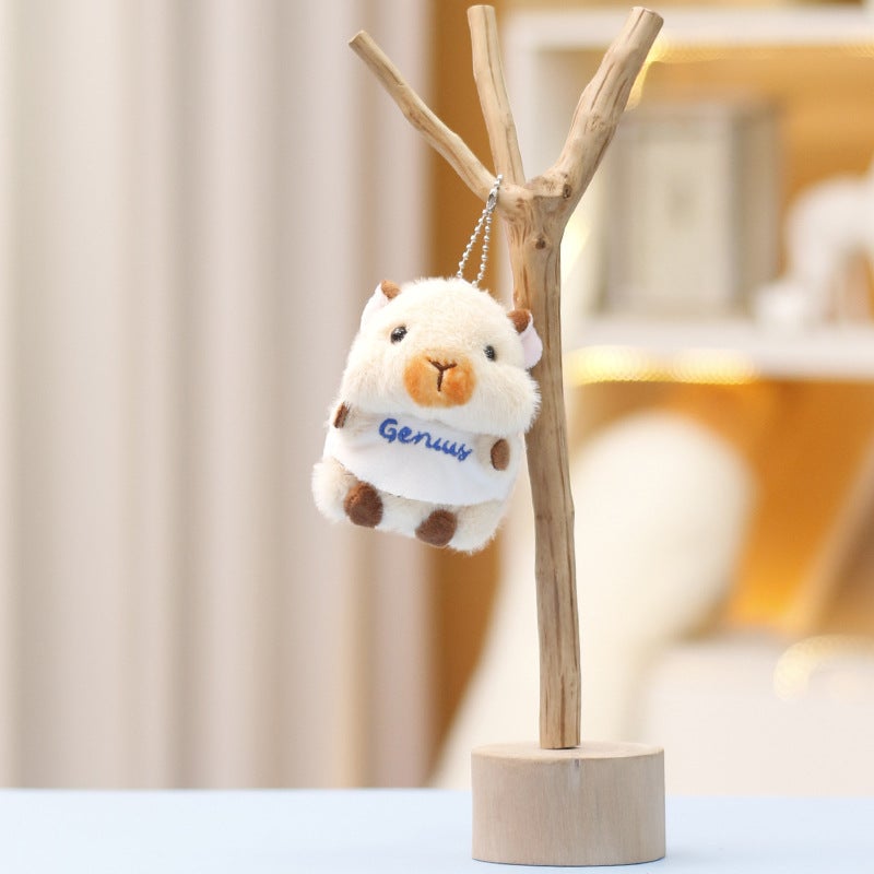 Plush Guinea Pig Toy Cute Stuffed Animal Keychain - Image 3