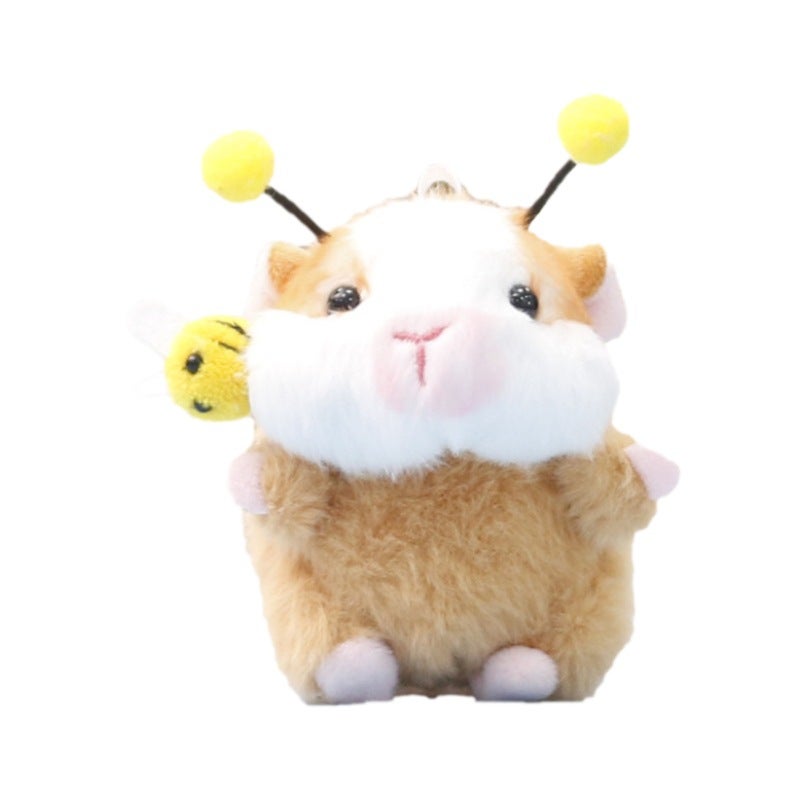 Plush Guinea Pig Toy Cute Stuffed Animal Keychain - Image 5