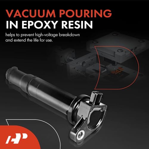 A-Premium Engine Ignition Coil Packs Compatible with Hyundai Accent Kia Rio Rio5 2006 2007 2008 2009 2010 2011 1.6L Compatible UF-499 27301-26640 C1543 (4-PC Set) - Image 3