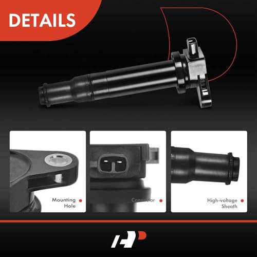 A-Premium Engine Ignition Coil Packs Compatible with Hyundai Accent Kia Rio Rio5 2006 2007 2008 2009 2010 2011 1.6L Compatible UF-499 27301-26640 C1543 (4-PC Set) - Image 5