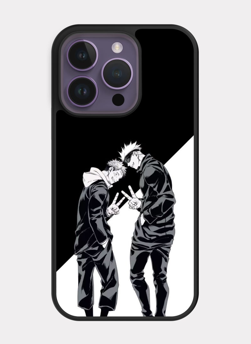 PXLAAT iPhone 14 Pro case cover Jujutsu Kaisen Gojo Itadori - Image 1