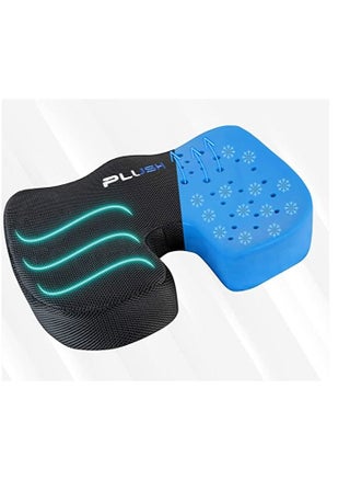 Creative Planet Plush Gel Infused Memory Foam Seat Cushion Cooling Coccyx Pillow for Tailbone Pain - pzsku/Z35E3C977371A790020D7Z/45/_/1661158647/0b5bc1d2-d456-4142-a8b5-6b1220147a25