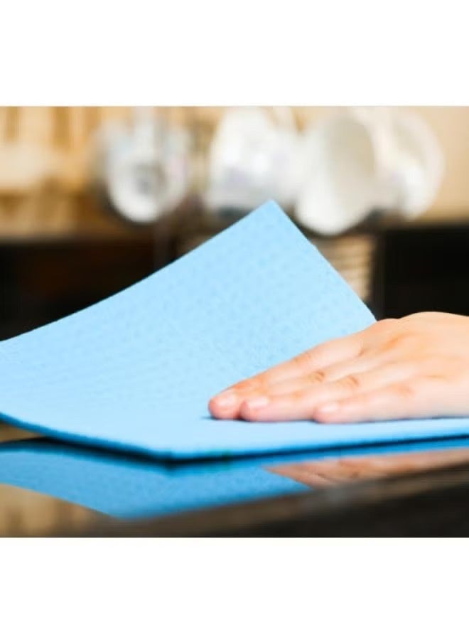 Sponge Cleaning Cloths – Super Absorbent, Durable & Reusable Dishwashing Sponges for Kitchen, Countertops, Sinks, Glass, and Multi-Purpose Household Cleaning – Pack of 3 - Image 5