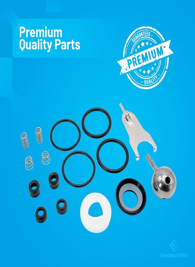 EVERTECHPRO PLBDA01 EvertechPRO fits Delta Faucet Repair Kit Stainless Steel Ball, Tooling Replacement Cam, 4 Pcs O-Rings, Seal Kits, Springs - Compatible with Delta Kitchen Faucet Cartridge - Image 2