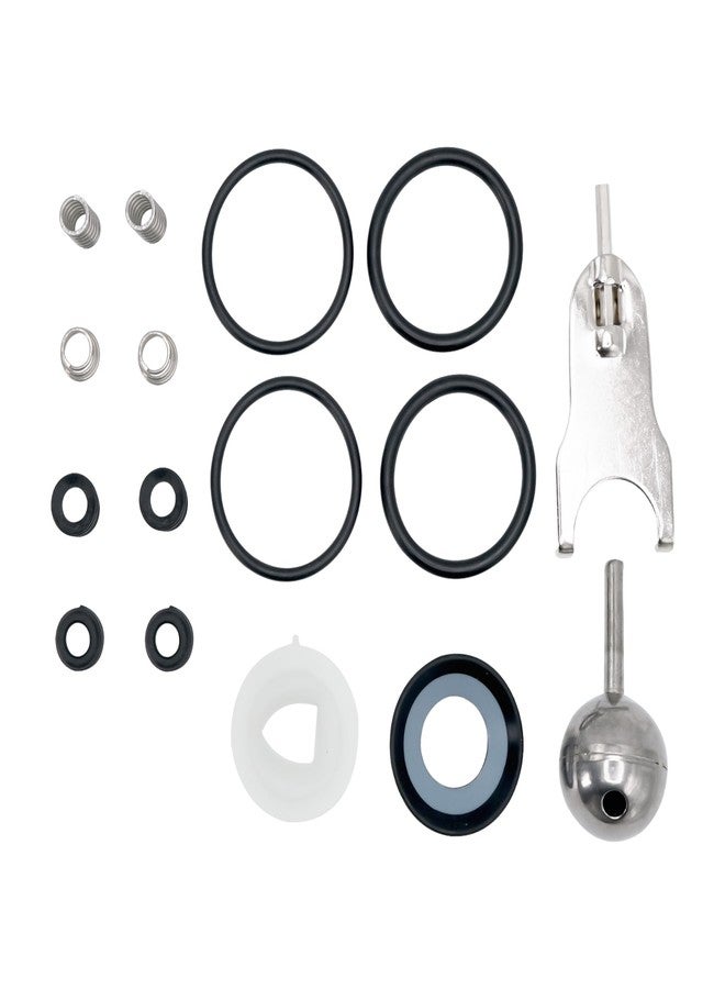 EVERTECHPRO PLBDA01 EvertechPRO fits Delta Faucet Repair Kit Stainless Steel Ball, Tooling Replacement Cam, 4 Pcs O-Rings, Seal Kits, Springs - Compatible with Delta Kitchen Faucet Cartridge - Image 1