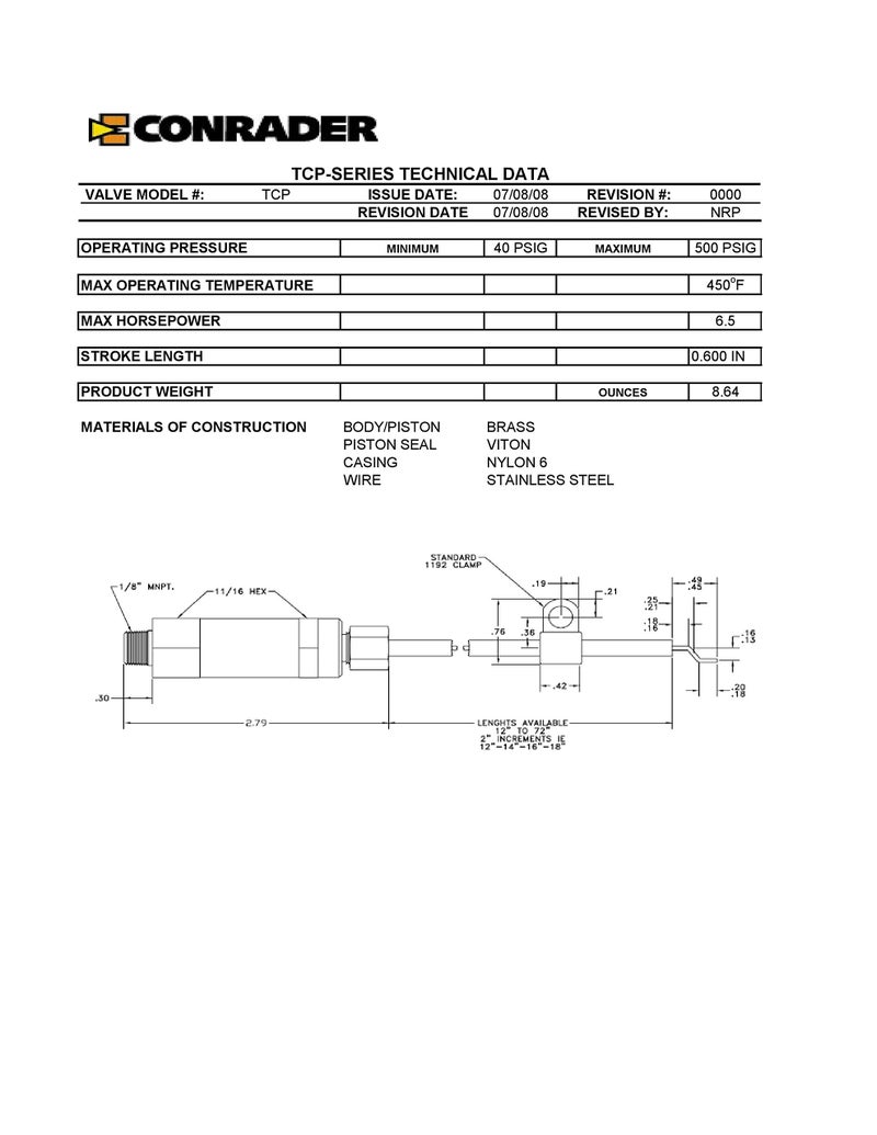 conrader New Throttle Control Cable BullWhip for Gas Powered Compressor 48 - Image 2