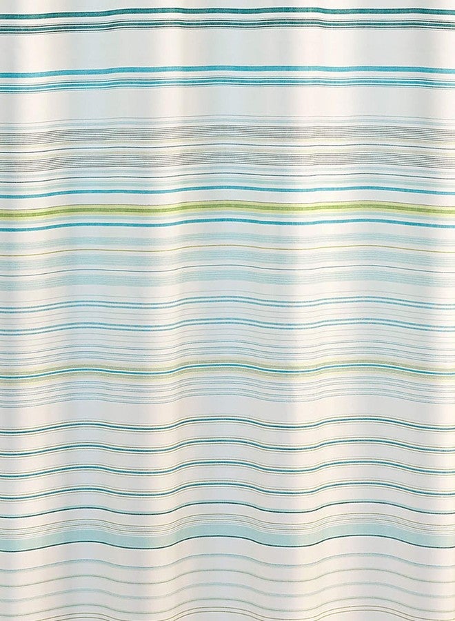Tommy Bahama - Fabric Shower Curtain, Stylish Striped Bathroom Decor, Hook Holes Top (Hula Beach Blue, 72" x 72") - Image 5