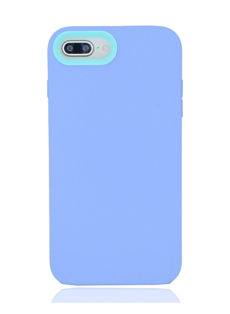 iPhone 7 Plus/8 Plus Case Soft Flexible Silicone With inside Frame Camera Protected Cover