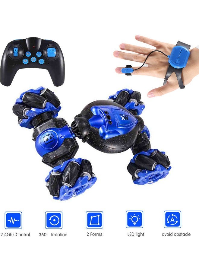 سيارة أطفال ذات وجهين للتحكم في ساعة ملتوية سيارة - سيارة 2.4 جيجا ساعة لعبة سيارة ملتوية - Image 1