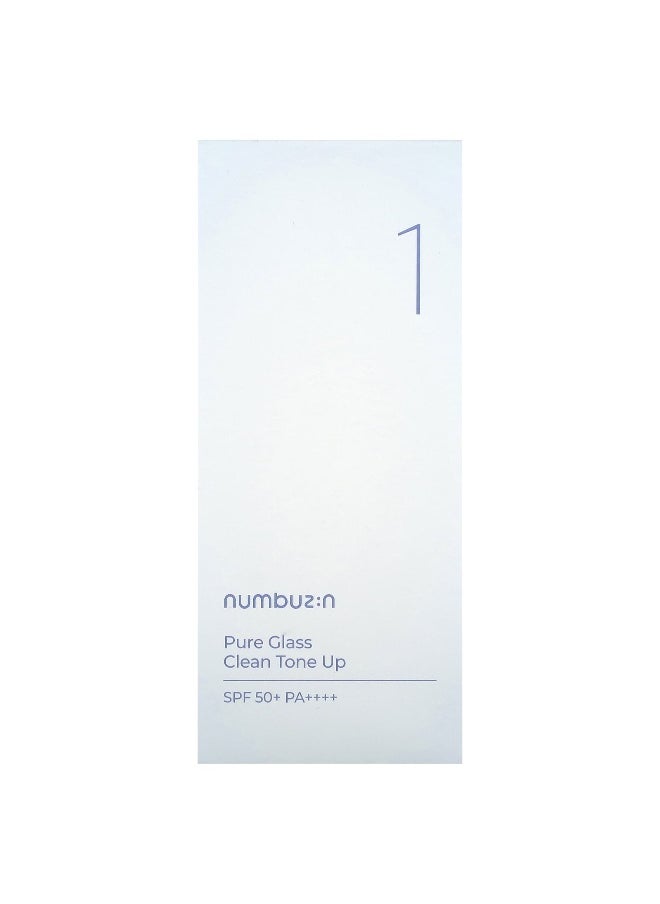 numbuzin Numbuzin, No.1 Pure Glass Clean Tone Up, SPF 50+ PA++++, 1.69 fl oz (50 ml)  - Image 2