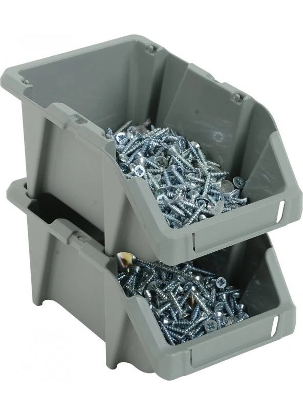 Venoa DG25 Warehouse Shelf Organizer Parts Storage Tool Box 10 Pieces 300X200X130 mm  - Image 4