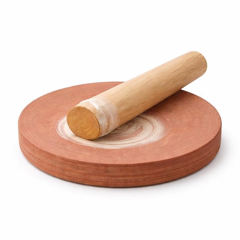 JAIPUR ACE Chandan Pata Stone with Chandan Stick for Pooja/Tilak/Havan (6 Inch) - Image 2