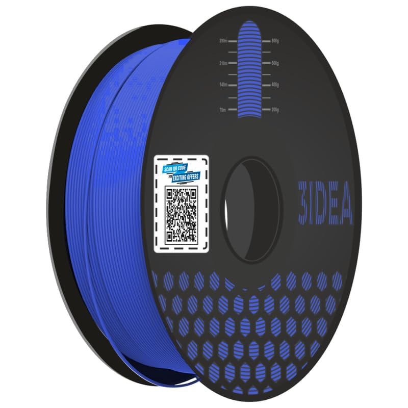 3Idea Premium PLA+ Blue 3D Printer Filament 1.75mm Dimensional Accuracy +/- 0.03mm Net Weight -750 Grams - Image 4
