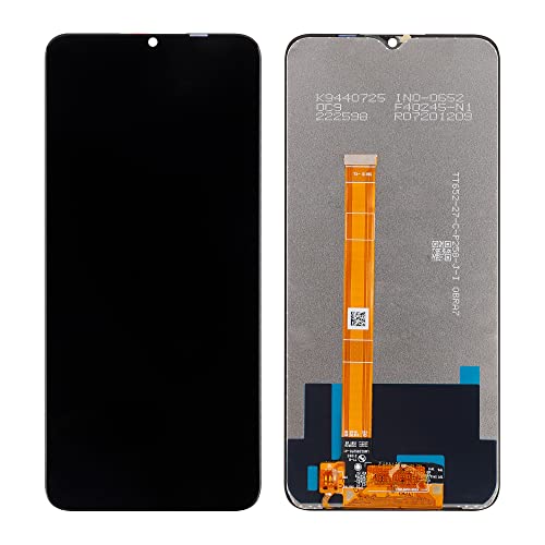 SWARK LCD Display Compatible with Realme C21Y RMX3261, RMX3263 (Black Without Frame) Touch Screen + Tools - Image 2